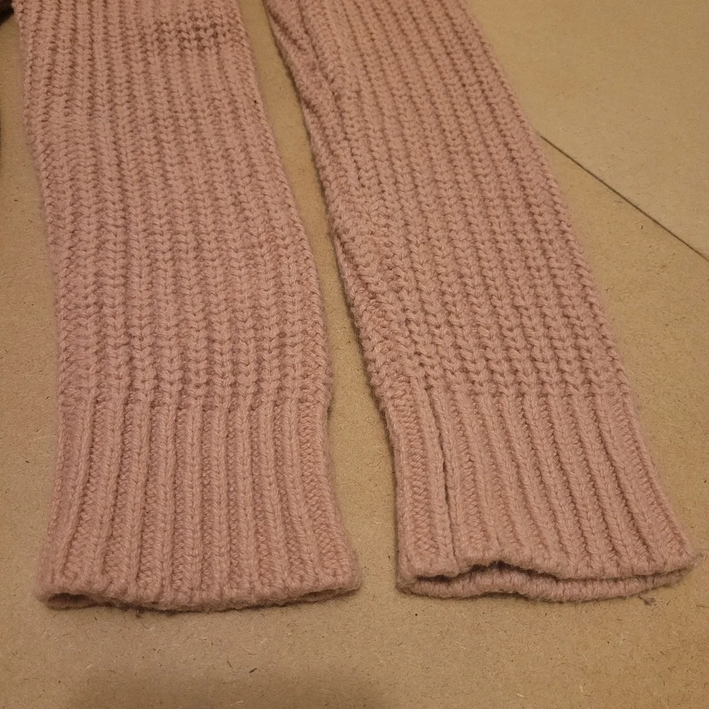 Banana Republic chunky knit cardigan  long sweater wool blend Medium - Picture 7 of 8